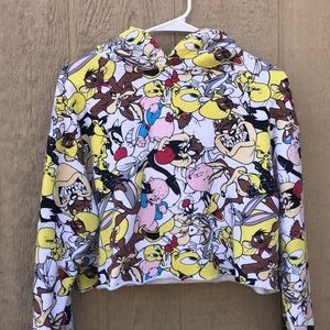 Looney Tunes | cropped hoodie